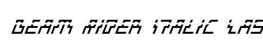 Exedore Laser Exp Italic