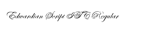 Edwardian Script ITC