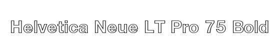 Helvetica Neue LT Std