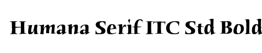 Humana Serif ITC TT