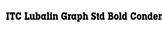 ITC Lubalin Graph