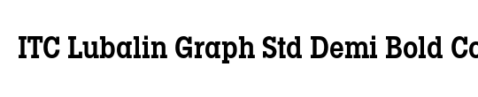 ITC Lubalin Graph Std