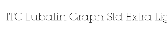 ITC Lubalin Graph