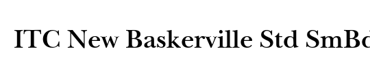 ITC New Baskerville Std