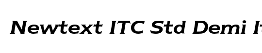 Newtext ITC Std