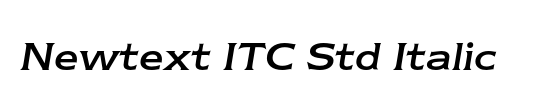 Newtext ITC Std