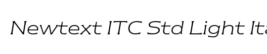 Newtext ITC Std