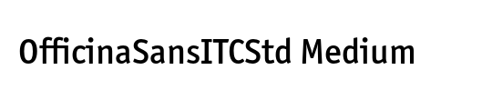 OfficinaSansITCStd