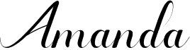 Amanda Signature