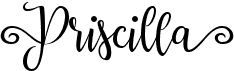 Priscilla Script