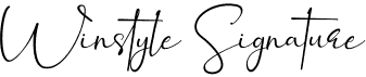 Winstyle Signature