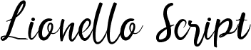 Lionello Script