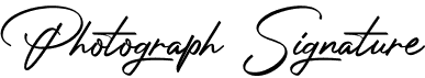 Photograph Signature