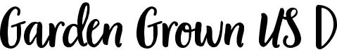 Pretty Garden Serif