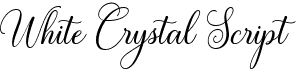 White Crystal Script