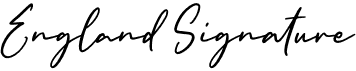 England Signature