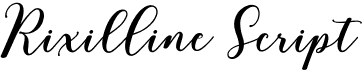 Rixilline Script