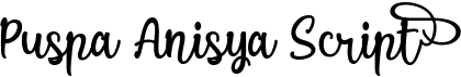 Puspa Anisya Script