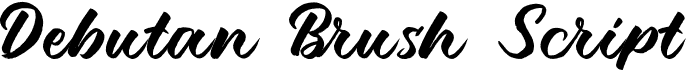 Debutan Brush Script