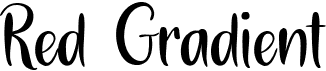 Warp Thruster Gradient Italic