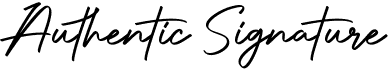 Authentic Signature