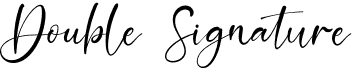 Double Signature