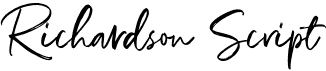 Richardson Script