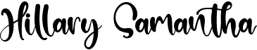 Samantha Signature