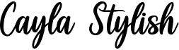 Stylish Script