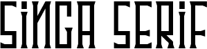 Singa Serif