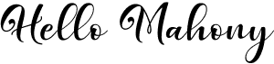 Monoline Script MT