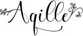 Aqille Monogram