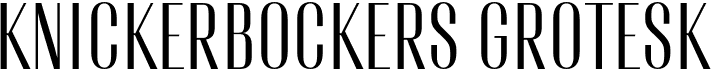 Kalenderblatt Grotesk