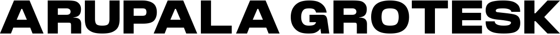 Arupala Grotesk